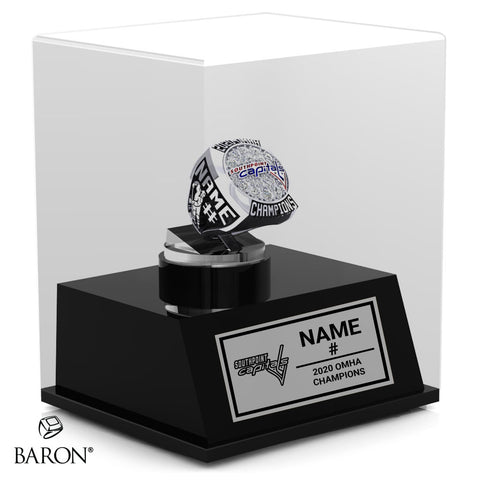 Southpoint Capitals Championship Display Case