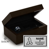 St. Catharines Athletics Girls U15 Lacrosse 2022 Championship Ring Box