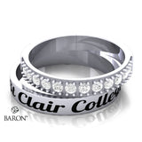 St. Clair College Stackable Class Ring Set - 3151/3153 - Design 7.1