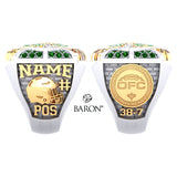 St Clair Saints Football 2022 Championship Ring - Design 1.3