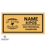 St Clair Saints Football 2022 Championship Display Case