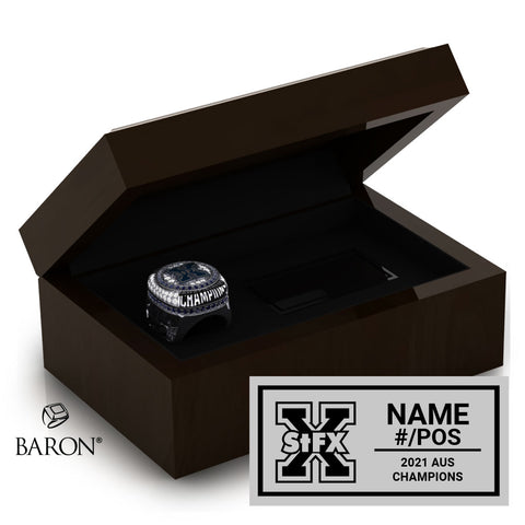St. Francis Xavier University Football 2022 Championship Ring Box