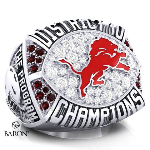 St. James Lions Football 2021 Championship Ring - Design 2.3