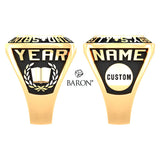 St. Mary's Huskies Exclusive Class Ring (Gold/10Kt Yellow Gold) - Design 1.2
