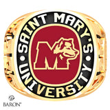 St. Mary's Huskies Exclusive Class Ring (Gold/10Kt Yellow Gold) - Design 1.2