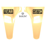 St. Mary's Huskies Crest Shield Signet Class Ring (Gold Durilium, 10kt Yellow Gold) - Design 4.2