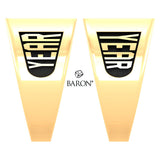 St. Mary's Huskies SS Signet Class Ring (Gold Durilium, 10kt Yellow Gold) - Design 6.2