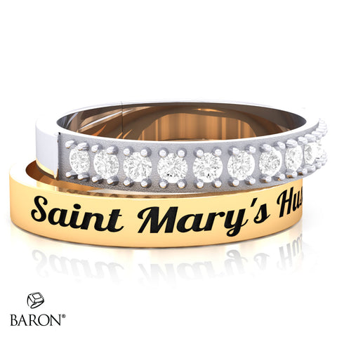 St. Marys Huskies Stackable Class Ring Set - 3152