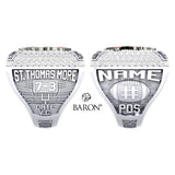 St. Thomas More Collegiate Football 2021 Championship Ring - Design 1.3 *BALANCE*