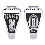 St. Michael's College School - Classic Style Ring (Encrusted) D1.1