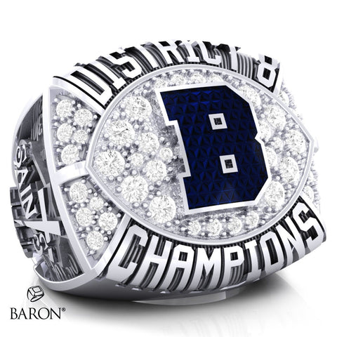 St. Benedict Saints Football 2021 Championship Ring - Design 2.4 *50% Deposit*
