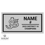 St. James Lions Baseball 2022 Championship Ring Box