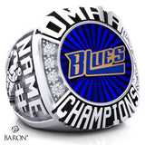 Stirling Blues Championship Ring - Design 1.1