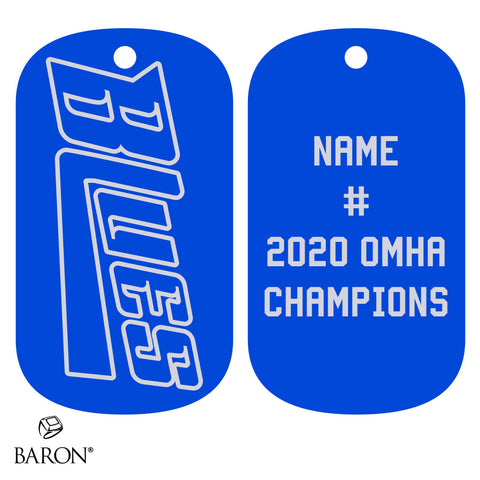 Stirling Blues Dog Tags