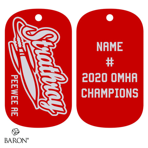 Strathroy Peewee AE Dog Tags
