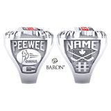 Sturgeon Lake Thunder- Peewee C Championship Ring - Design 2.1