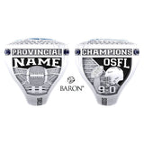 Sudbury Spartans U16 Football 2022 Championship Ring - Design 3.2 *BALANCE*
