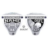 Sudbury Spartans U16 Football 2022 Championship Ring - Design 3.2