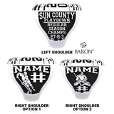 Sun County Panthers Hockey 2010 Championship Ring - Design 1.1