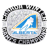 Team Alberta - Girls Hockey Ring - Design 1.4