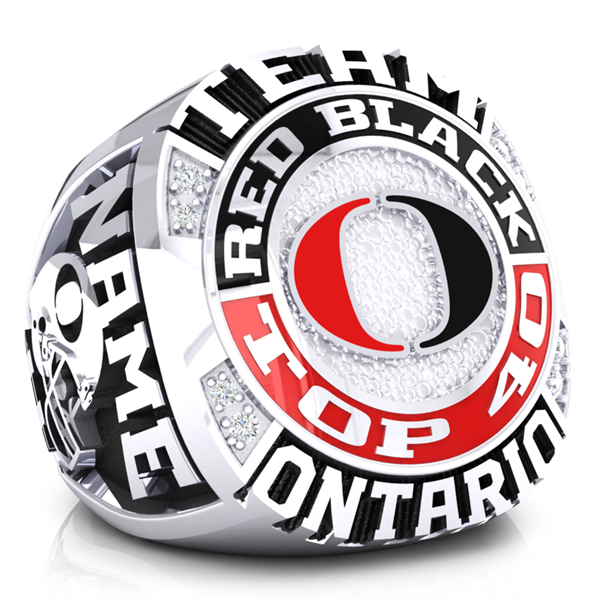 OFA - Team Ontario Football Red vs Black Ring - Design 1.1 (Top 40)