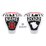 Team Canada Ball Hockey 2022-Order 2 Championship Ring - Design 1.1