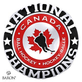 Team Canada Ball Hockey 2022-Order 2 Championship Ring - Design 1.1