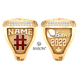 Team Canada Womens Ball Hockey Championship Ring - Design 1.3