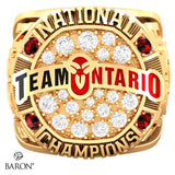 Team Ontario Lacrosse Championship Ring - Design 1.4