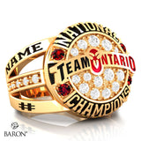Team Ontario Lacrosse Championship Ring - Design 4.2