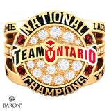 Team Ontario Lacrosse Championship Ring - Design 4.2