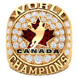 Team Canada Lacrosse Ring - Design 1.2 (Individual Shipping)