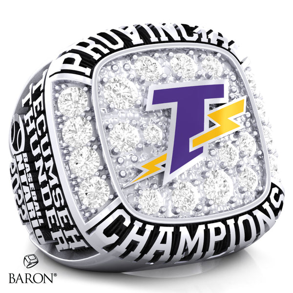 Tecumseh Thunder Senior A 2022 Championship Ring - Design 1.7