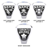2005 Toronto Marlboros GTHL Ring - Design 1.2