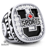 BAGUE DES ÉTOILES CANADIENNES U SPORTS - DESIGN 1.10 *bague seulement*