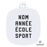 PENDENTIF DES ÉTOILES CANADIENNES U SPORTS - D 1.11 *pendentif seulement*