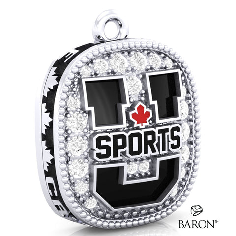 PENDENTIF DES ÉTOILES CANADIENNES U SPORTS - D 1.11 *pendentif seulement*