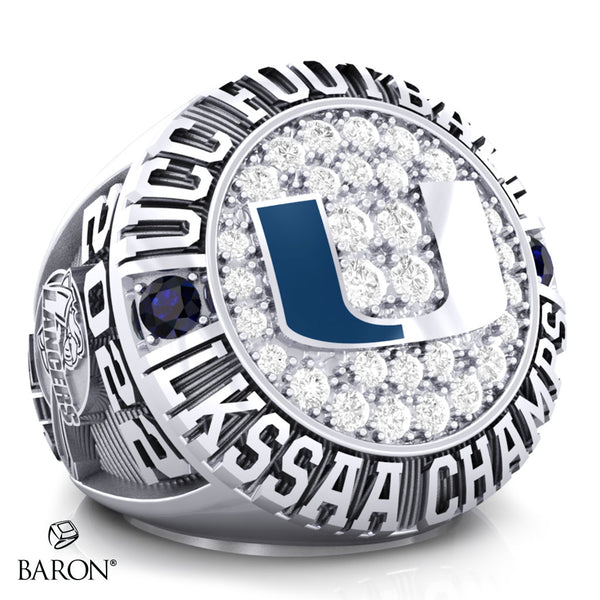 UCC Jr Boys Football 2022 Championship Ring - Design 2.2 *50% BALANCE*