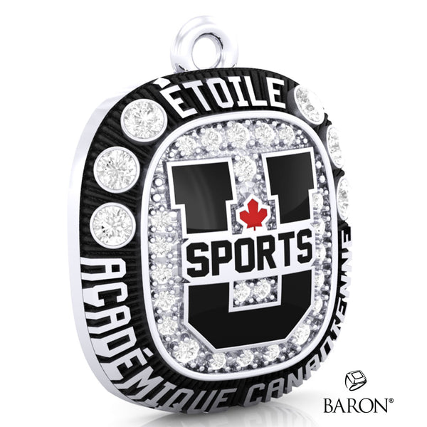 PENDENTIF DES ÉTOILES Academique CANADIENNES U SPORTS - D 1.11
