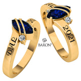 Class Ring - 3059 (Gold Durilium, 10KT White Gold)