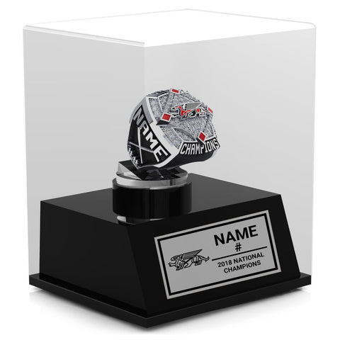 The University of Guelph Championship Display Case