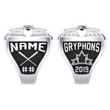 The University of Guelph Championship Ring - Design 1.5