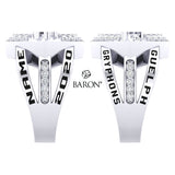 Guelph Gryphons Track and Field Championship Band - Design 3.1