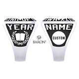 University of Ottawa Exclusive Class Ring (Durilium/Silver/10Kt White Gold) - Design 1.1