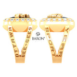 University of Ottawa Renown Class Ring (Gold Durilium, 10kt Yellow Gold) - Design 5.2