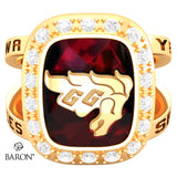University of Ottawa Renown Class Ring (Gold Durilium, 10kt Yellow Gold) - Design 5.2