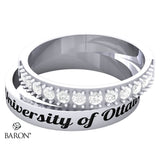 University of Ottawa Stackable Class Ring Set - 3151