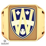 SS Signet Class Ring (Gold Durilium, 10kt Yellow Gold)