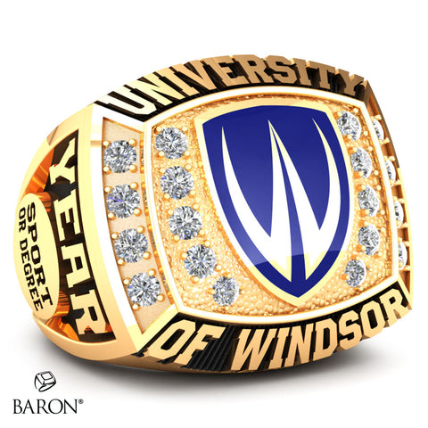Athletic Ring (Gold Durilium/ 10kt Yellow gold)