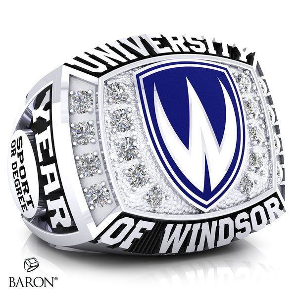 Athletic Ring - 800 Series (Durilium/ Silver/ 10kt White gold)